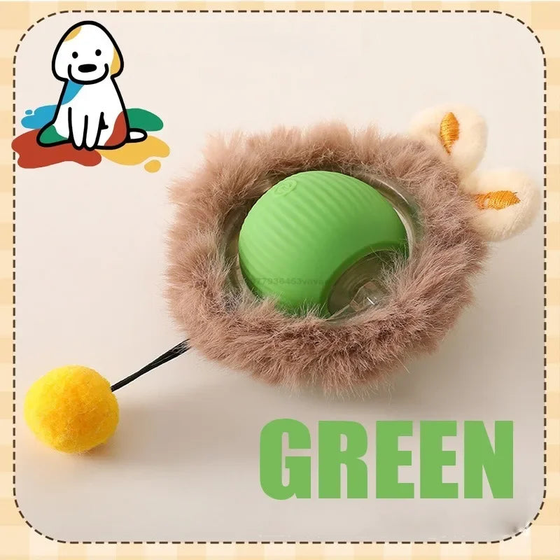 Interactive Rolling Cat Ball – Automatic & Rechargeable