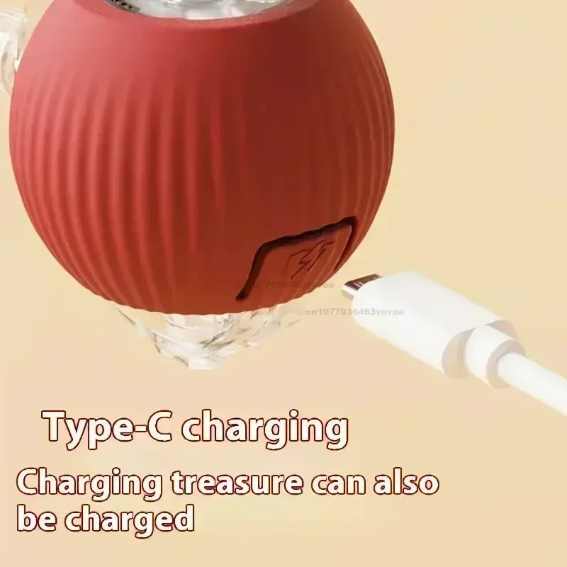 Interactive Rolling Cat Ball – Automatic & Rechargeable