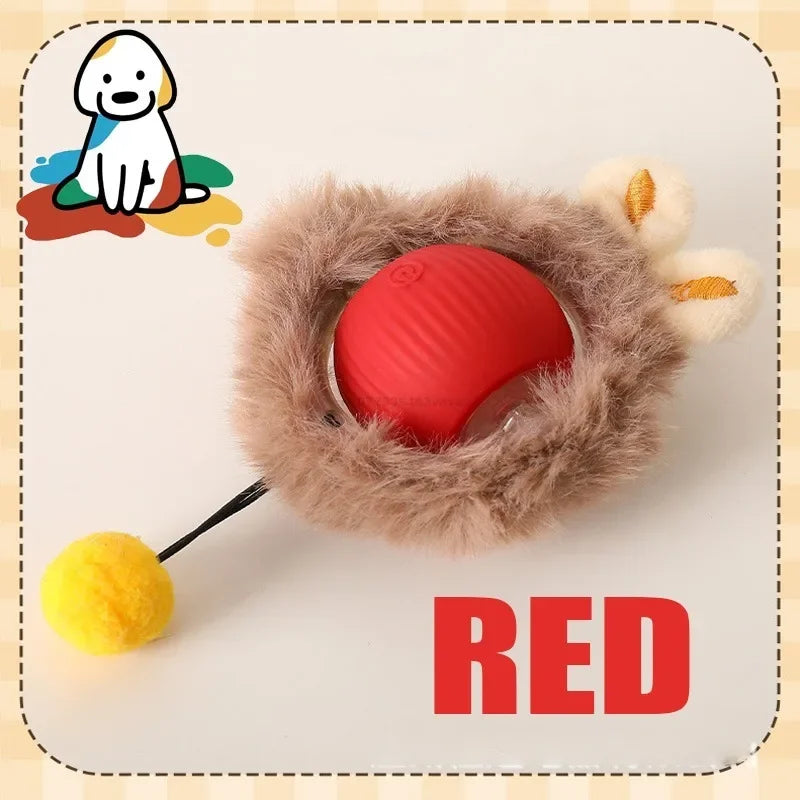 Interactive Rolling Cat Ball – Automatic & Rechargeable