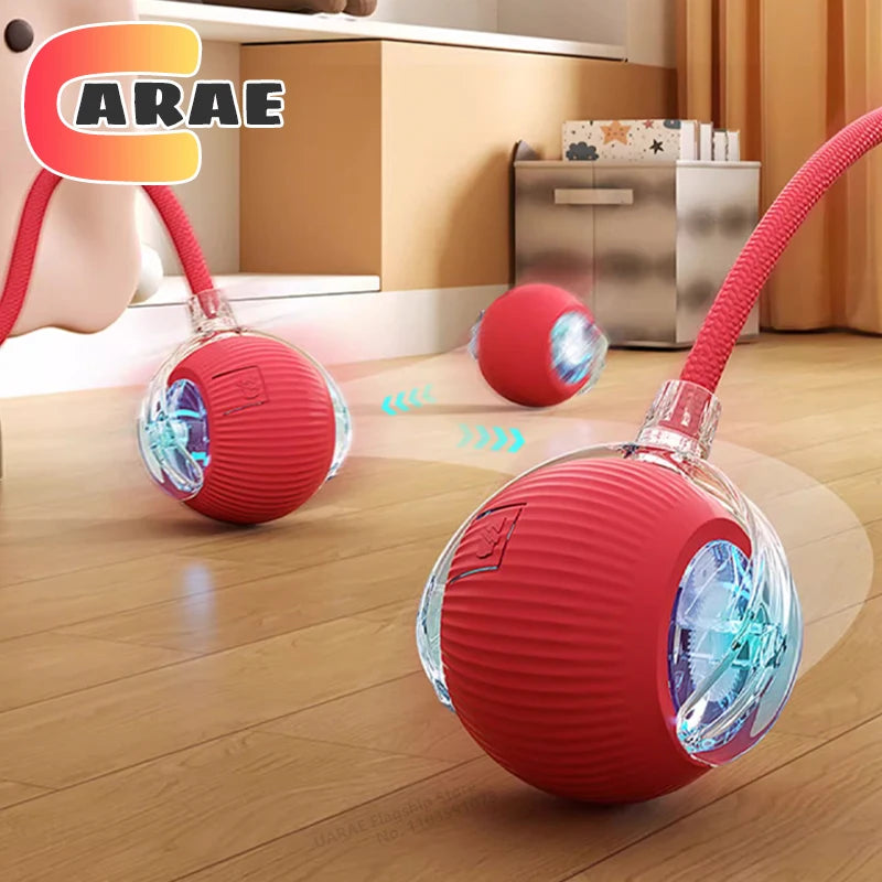 Cat Interactive Rolling Ball Toy – Rechargeable with Tail