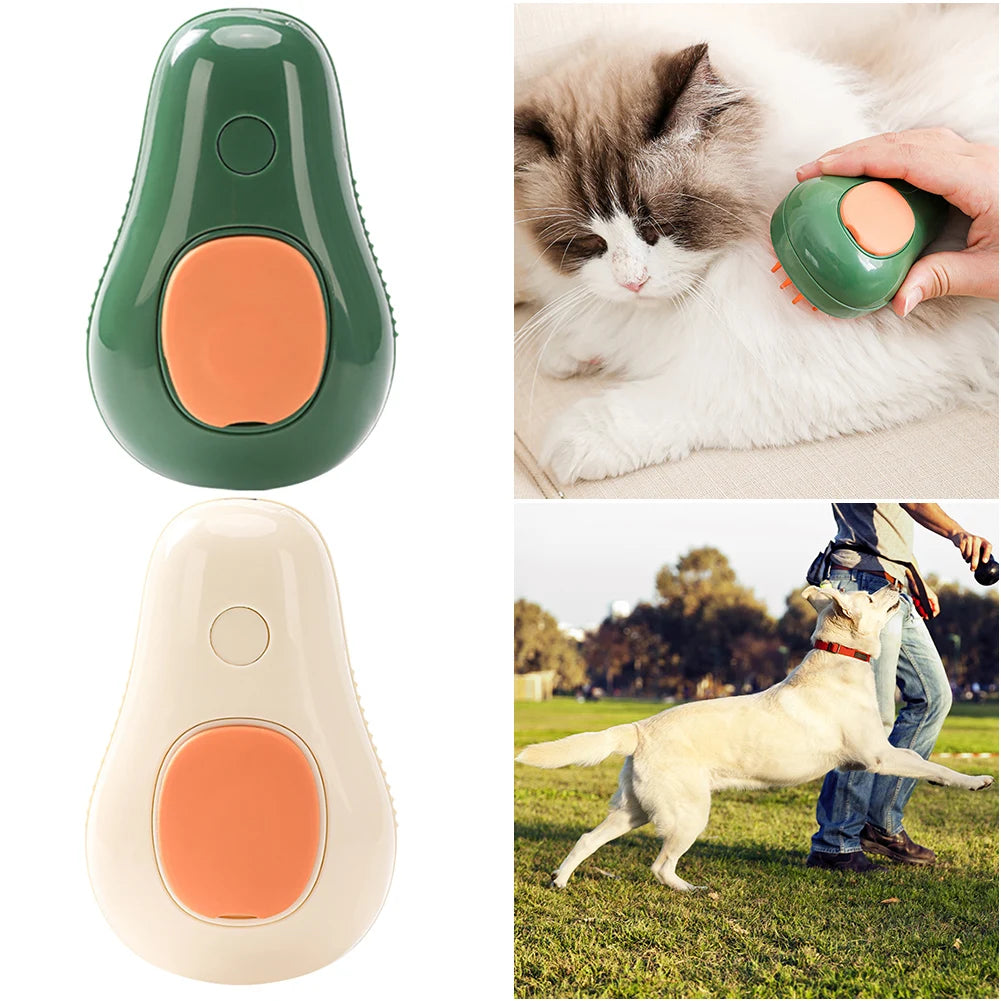 Electric Steam Brush for Cats & Dogs