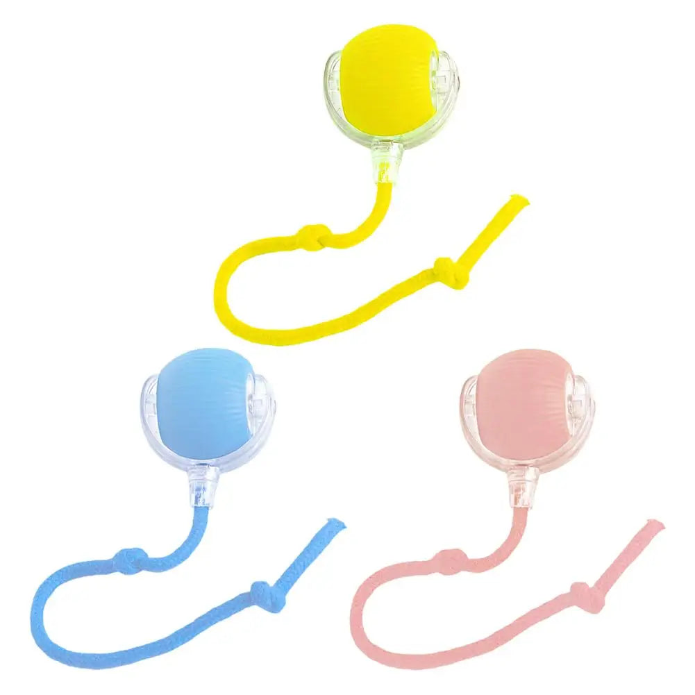 Smart Rolling Cat Toy – Rechargeable & Interactive Mouse Simulation