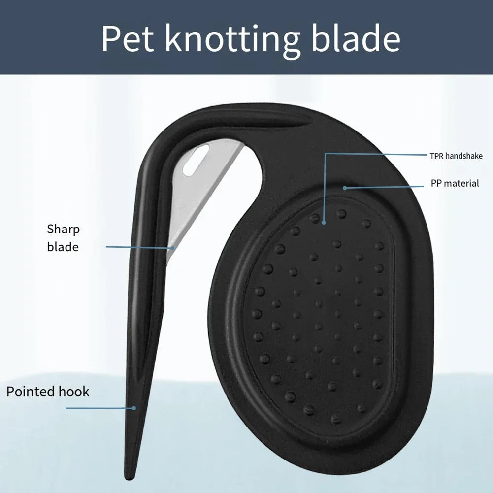 Blade Comb Dematting Brush for Cats & Dogs