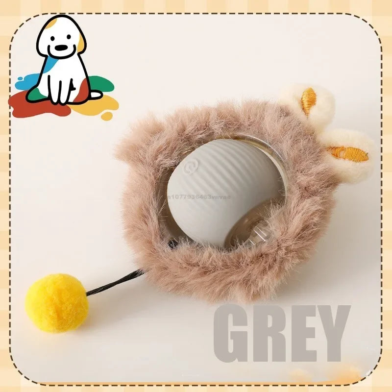 Interactive Rolling Cat Ball – Automatic & Rechargeable