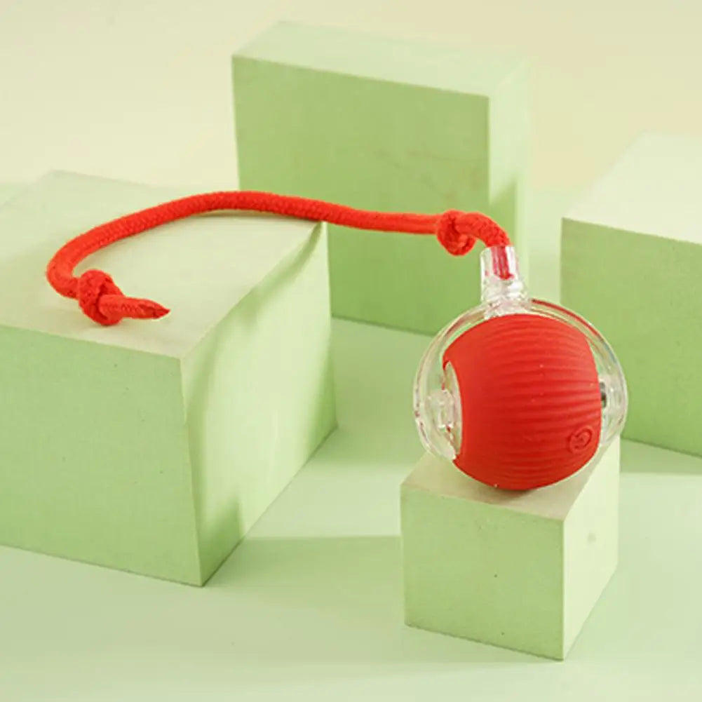 Smart Rolling Cat Toy – Rechargeable & Interactive Mouse Simulation