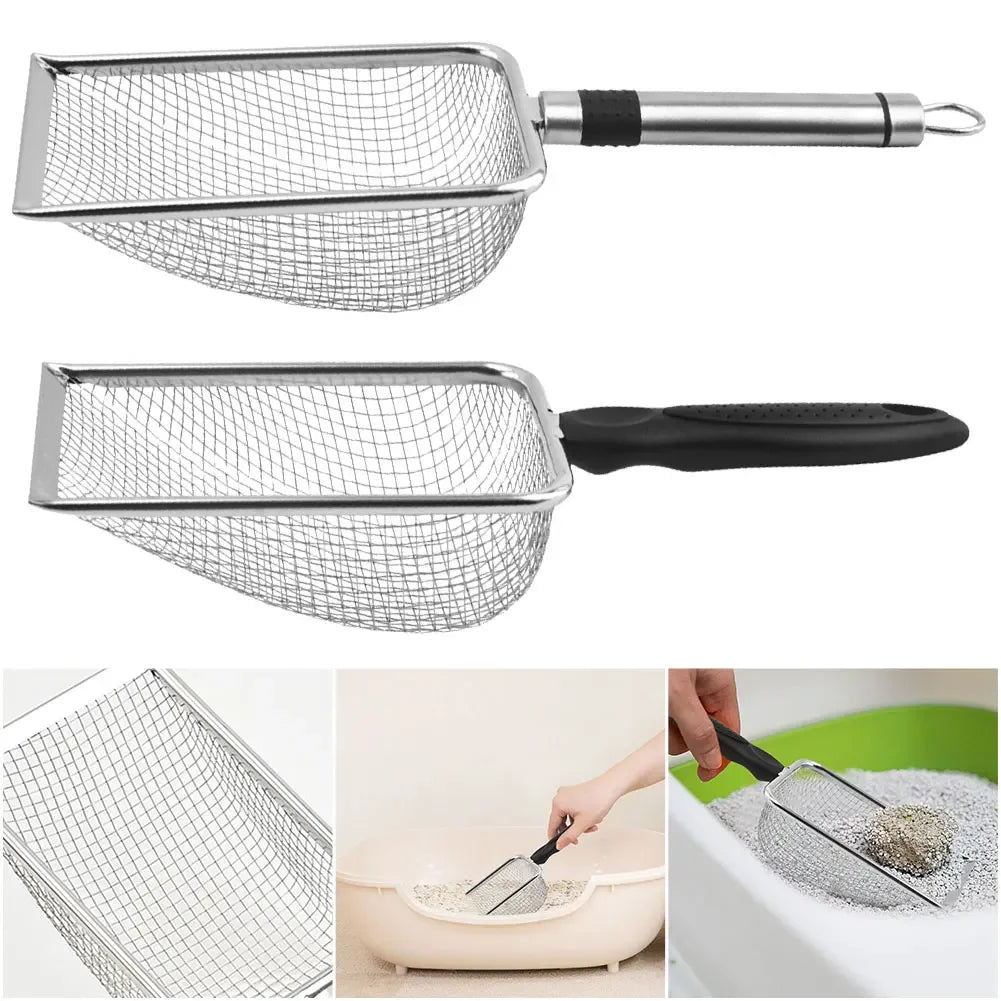 Stainless Steel Cat Litter Scoop