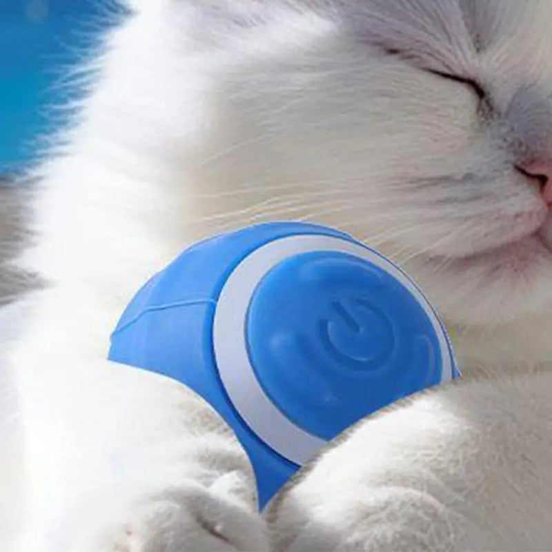 Smart Interactive Fetch Ball – 360° Rolling Dog Toy with Sensor